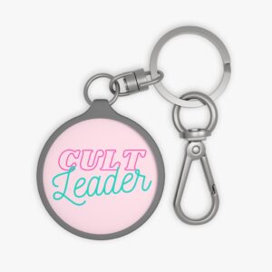 Cult Leader Keyring - Pink